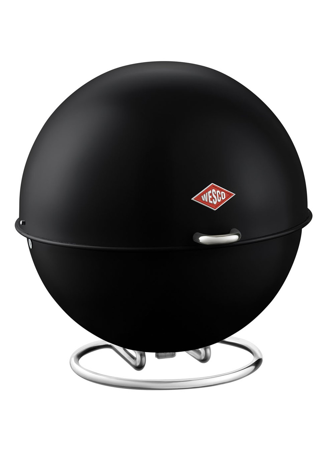 Wesco Superball broodtrommel - voorkant zwart