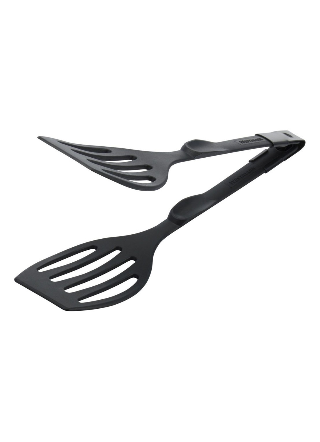 Westmark Duetto-Flonal bak- en serveertang  - voorkant 2 zwart