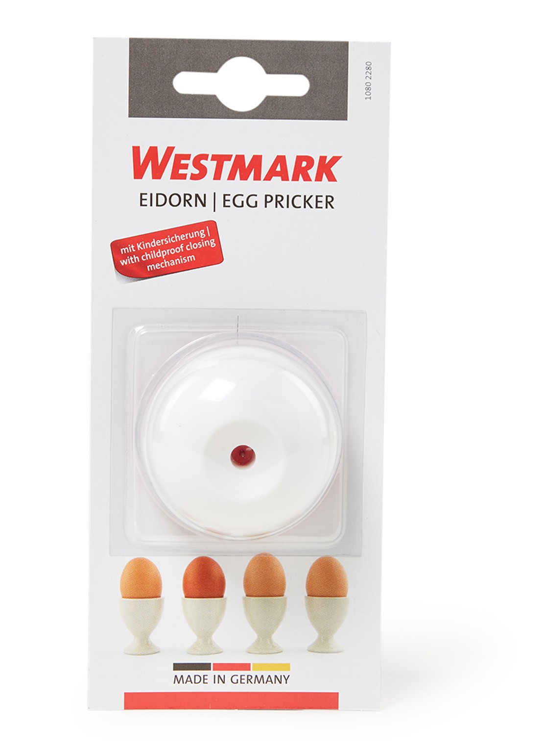 Westmark Eierprikker - voorkant wit