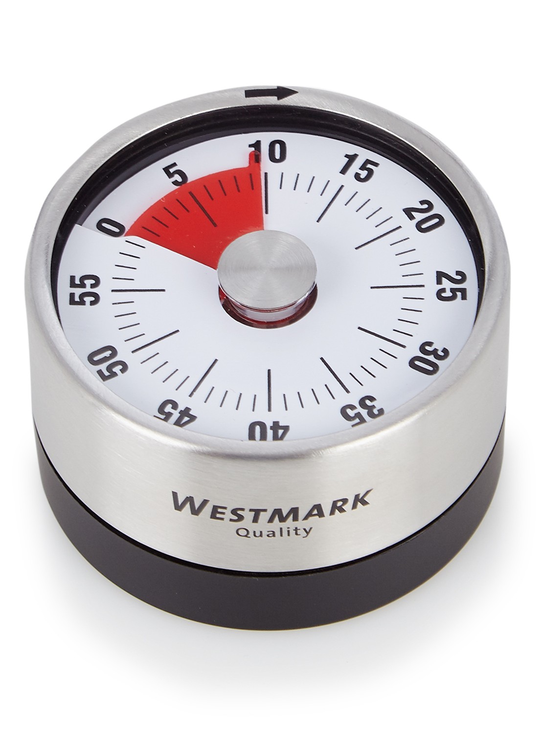Westmark Futura Timer kookwekker - voorkant 5 zilver
