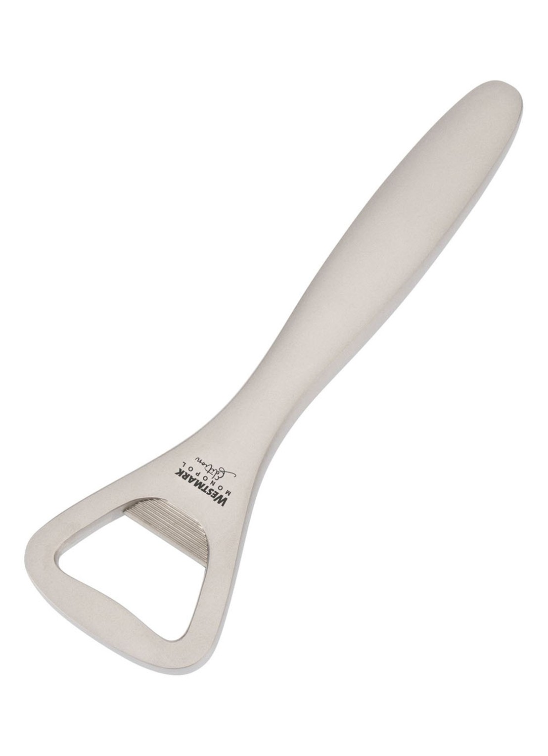 Westmark Linea flesopener - detail 2 zilver