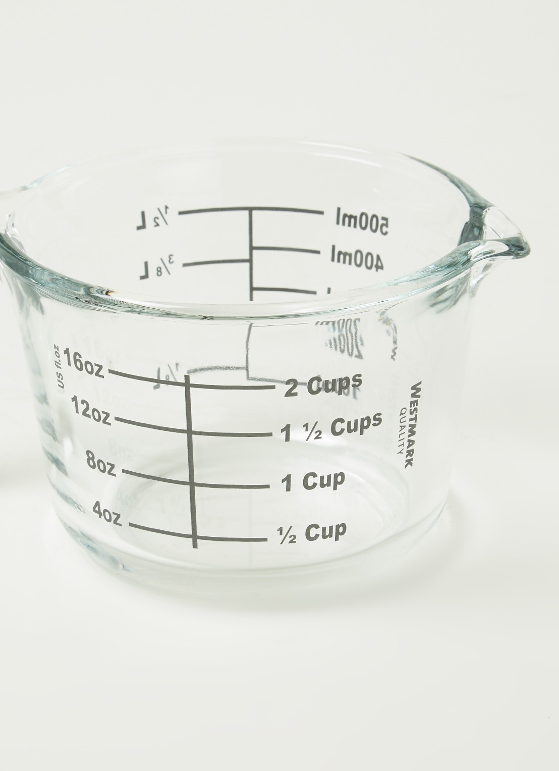 Westmark Maatbeker 500 ml - detail transparant