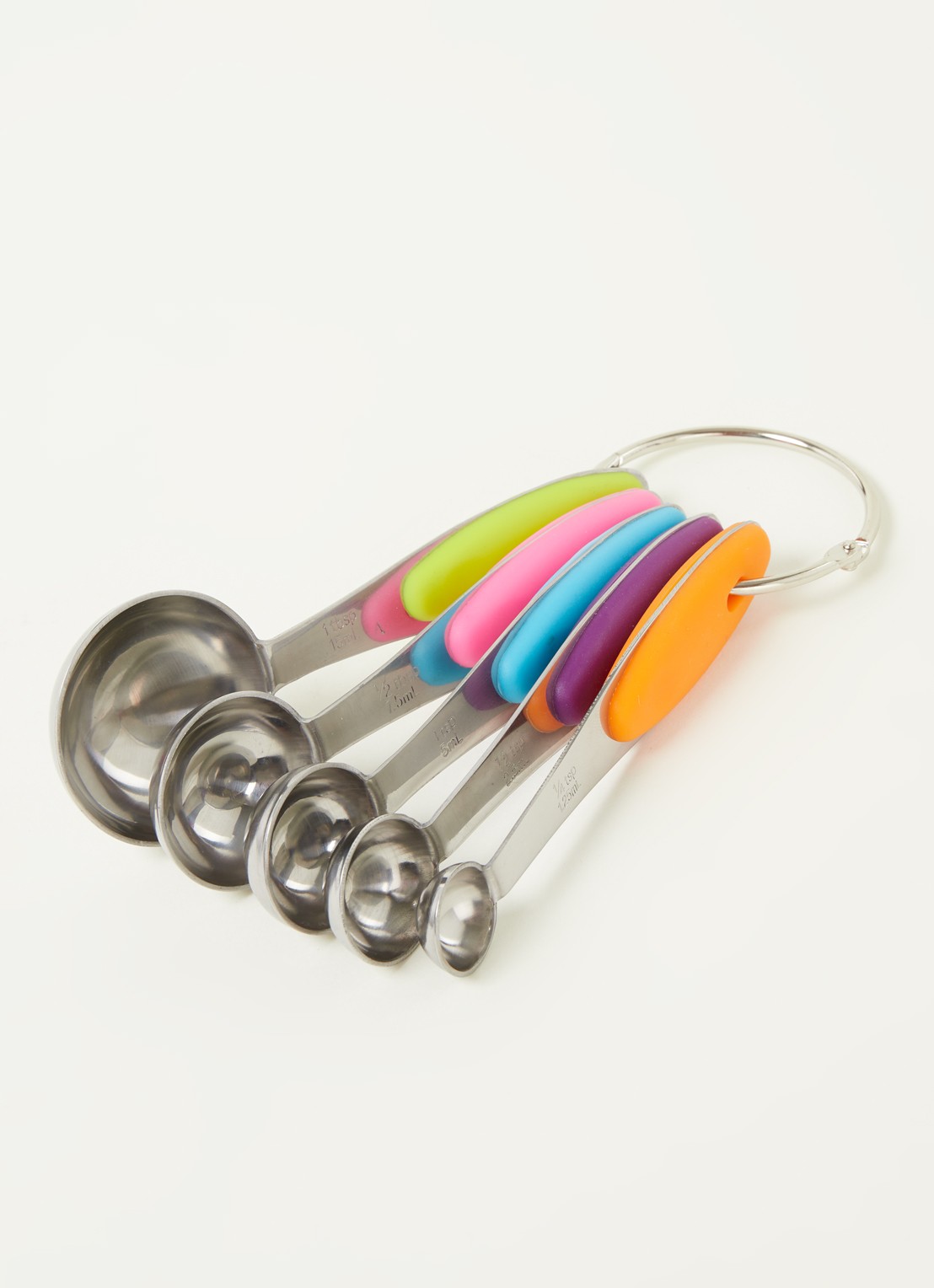 Westmark Maatlepel set van 5  - voorkant 2 zilver