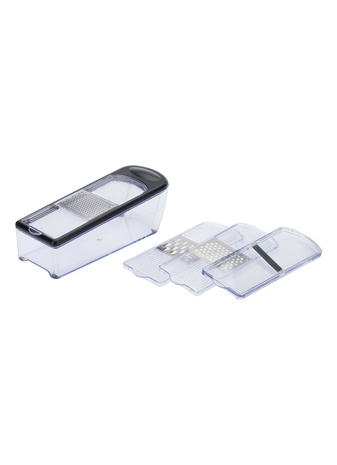 Westmark Multi-functionele rasp 4-delig - detail wit