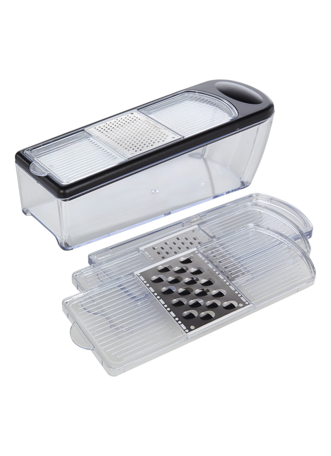 Westmark Multi-functionele rasp 4-delig - voorkant 5 wit