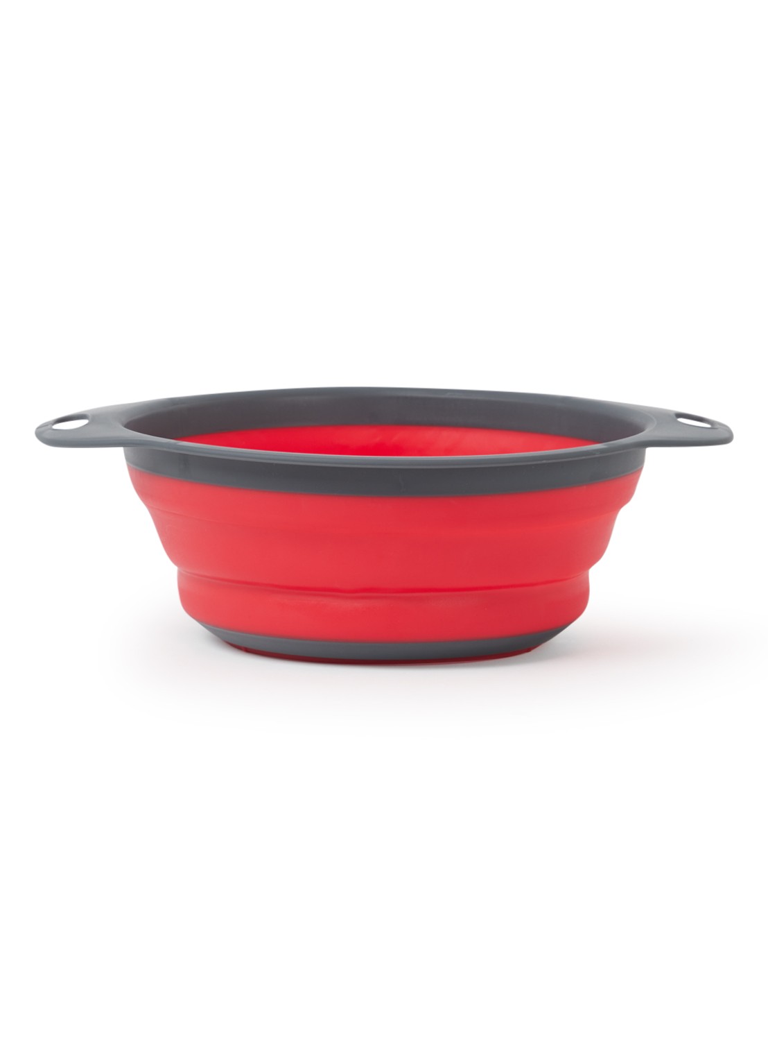 Westmark Opvouwbare vergiet 22 cm - voorkant donkerrood