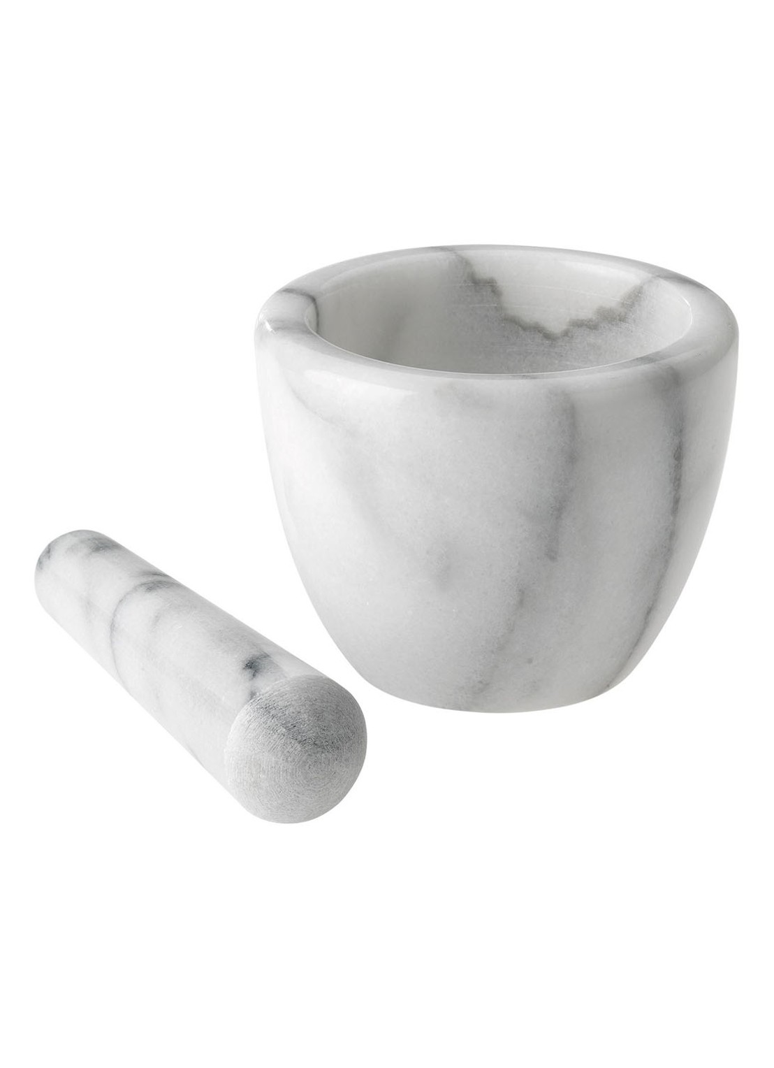 Westmark Vijzel met stamper van graniet 10 cm - detail 2 wit