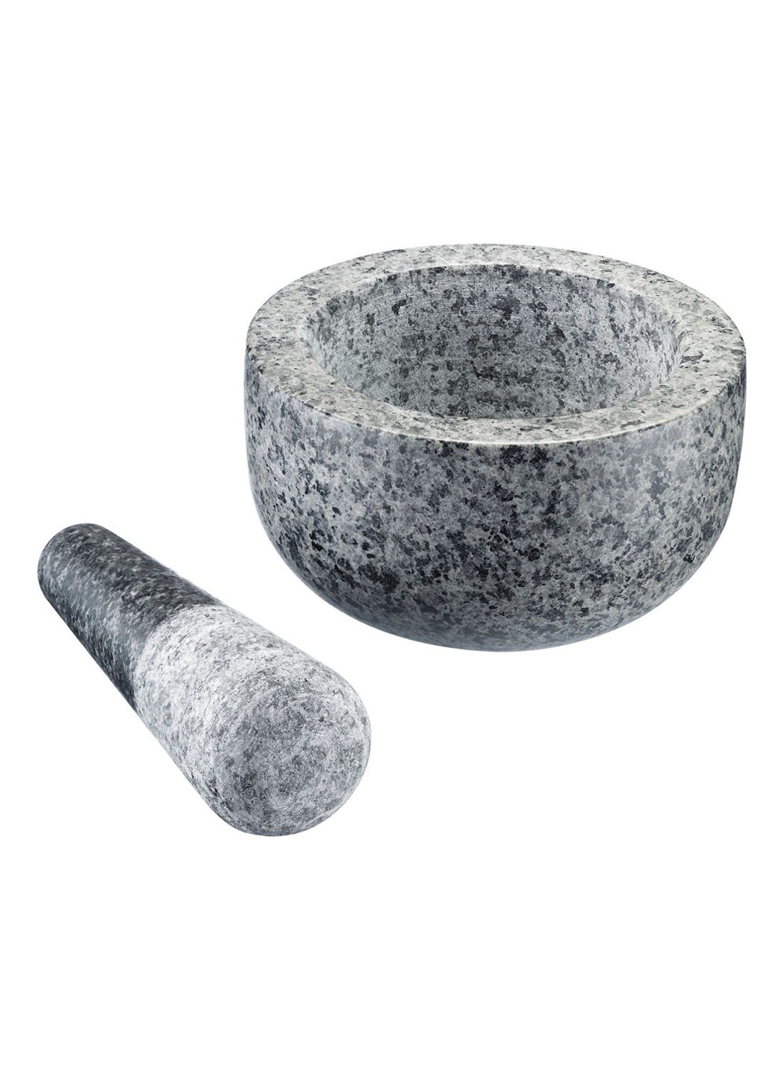 Westmark Vijzel met stamper van graniet 13 cm - detail 2 donkergrijs