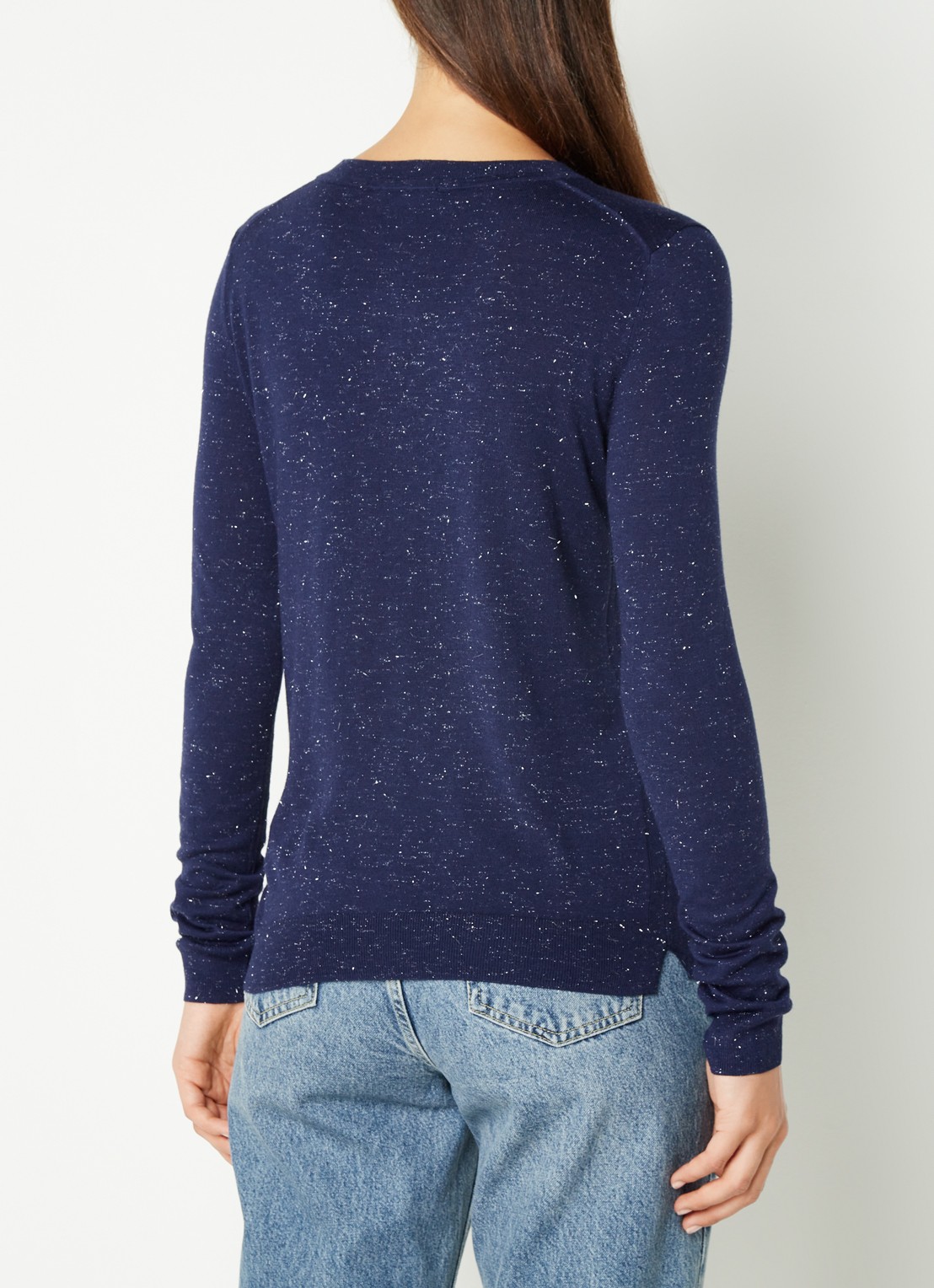 Whistles AnnieSparkleCrewNeck - achterkant 3 royalblauw