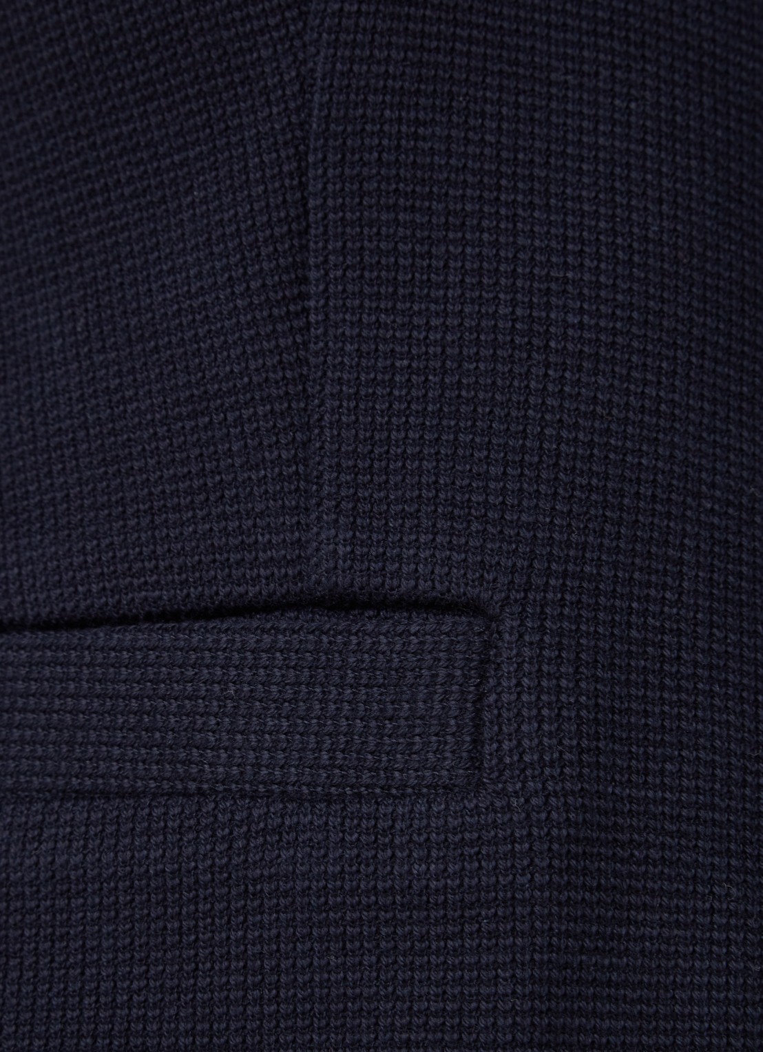 Whistles Blazer van jersey met structuur - detail 3 donkerblauw