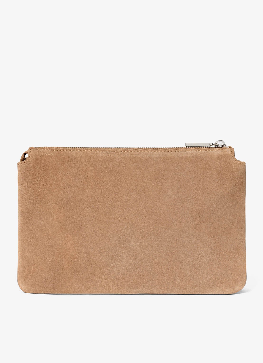 Whistles Clutch met logo - detail 3 taupe