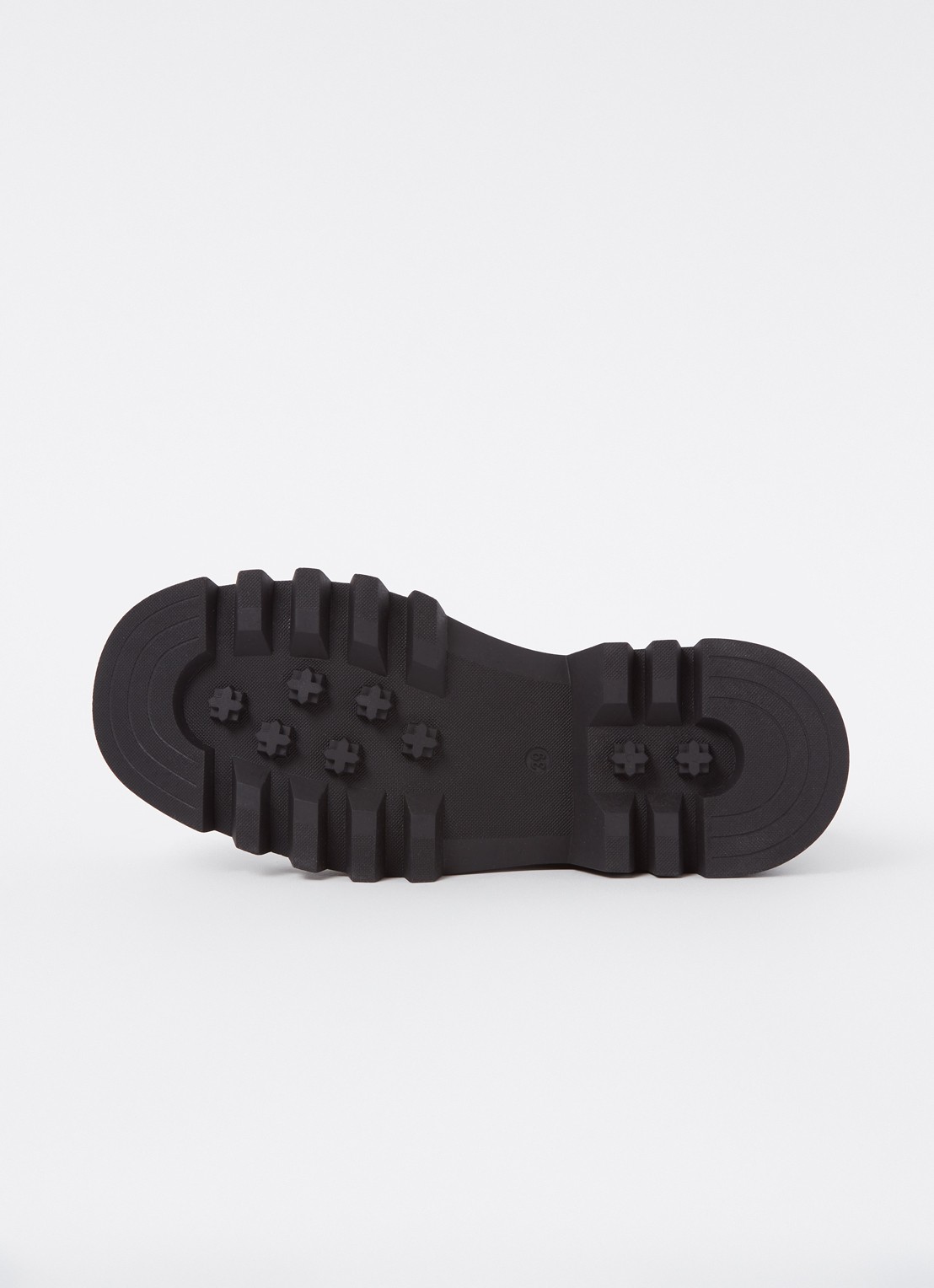 Whistles Hatton chelsea boot van leer - detail 4 zwart