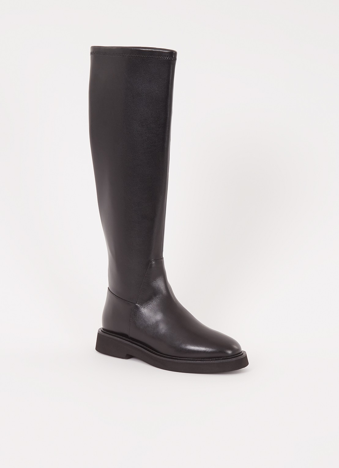 Whistles QuinStretchKneeHighBoot - voorkant zwart