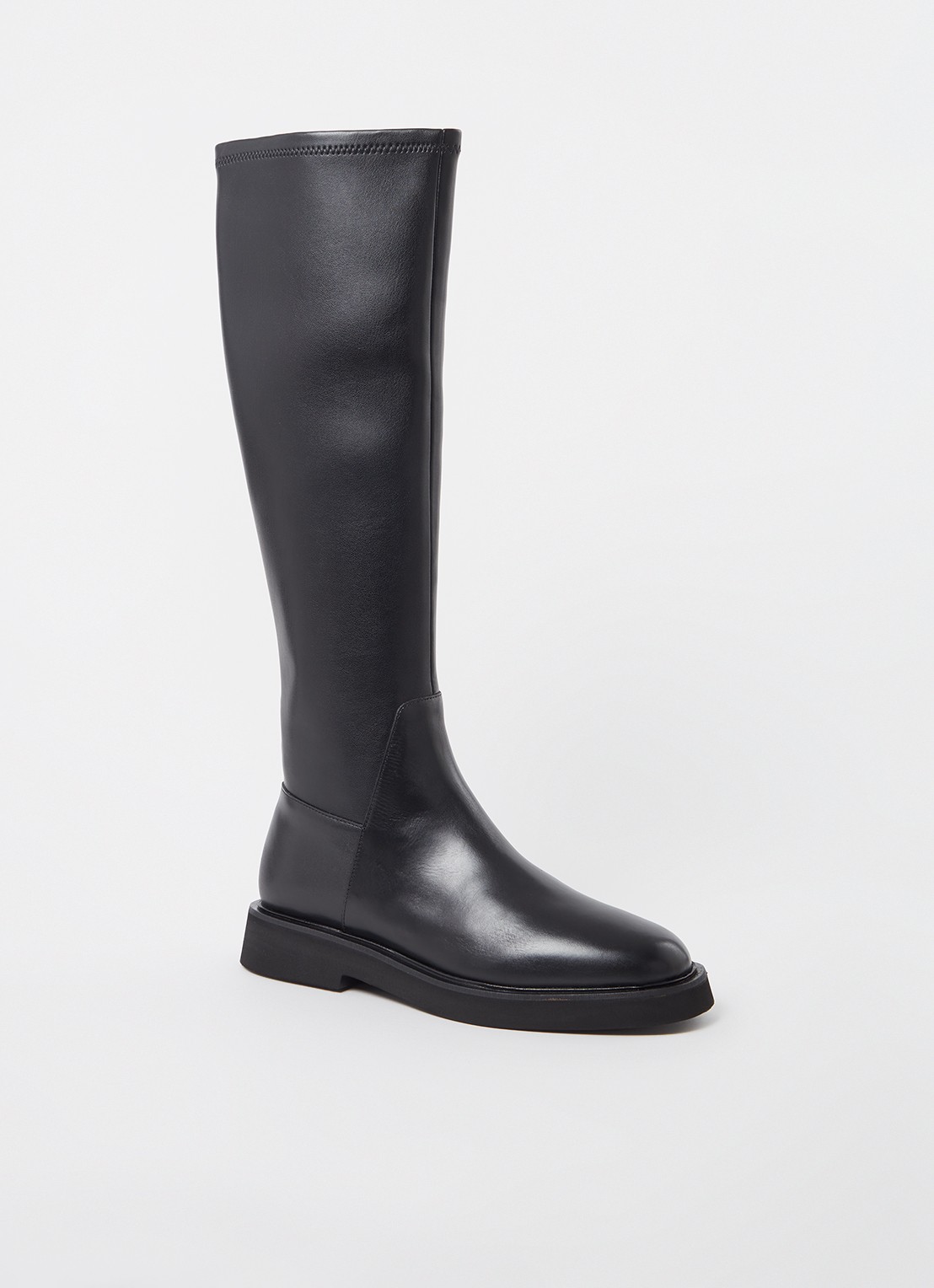 Whistles QuinStretchKneeHighBoot - voorkant 2 zwart