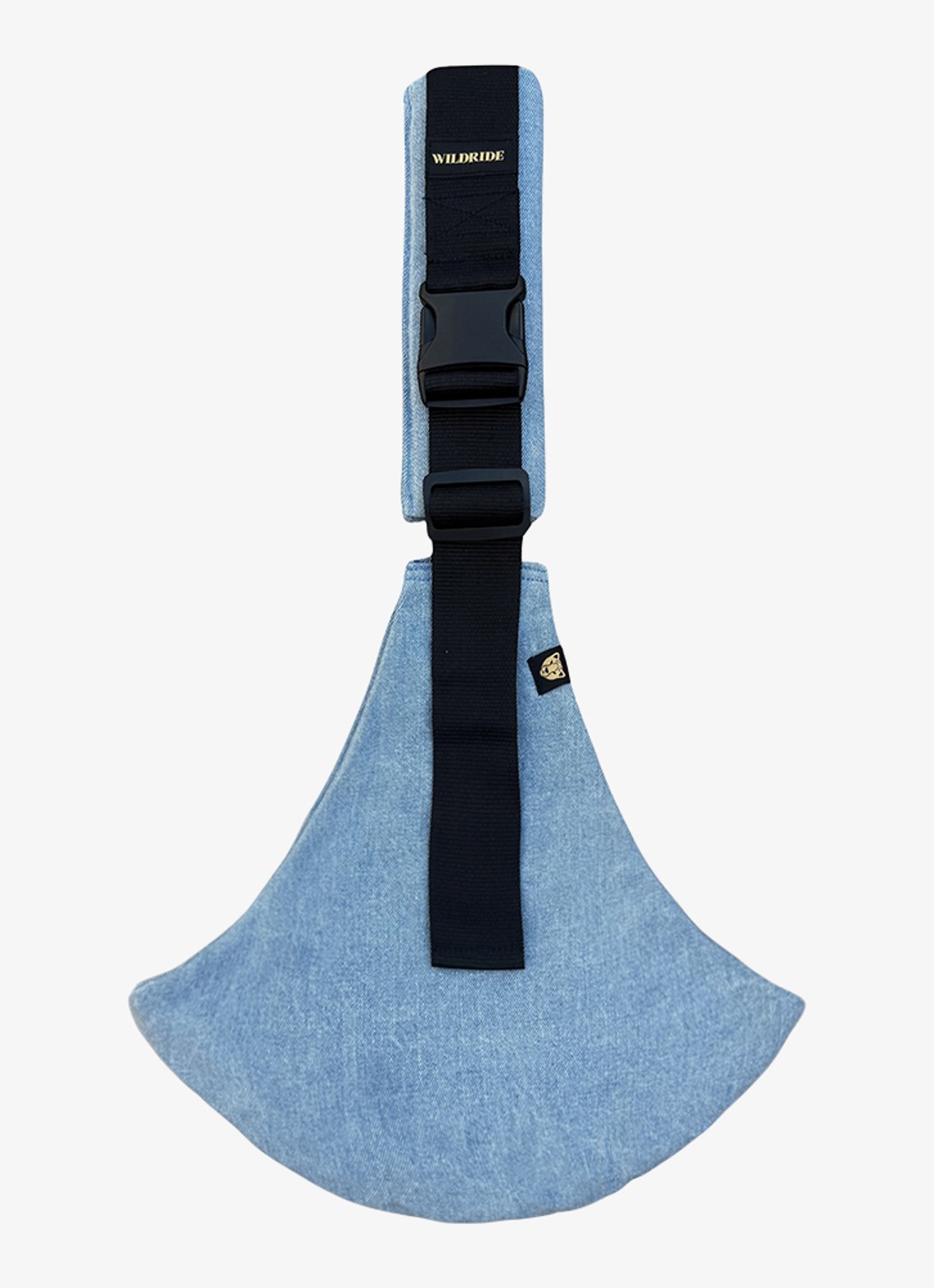 Wildride Carrier peuterdraagzak met print - voorkant 4 indigo