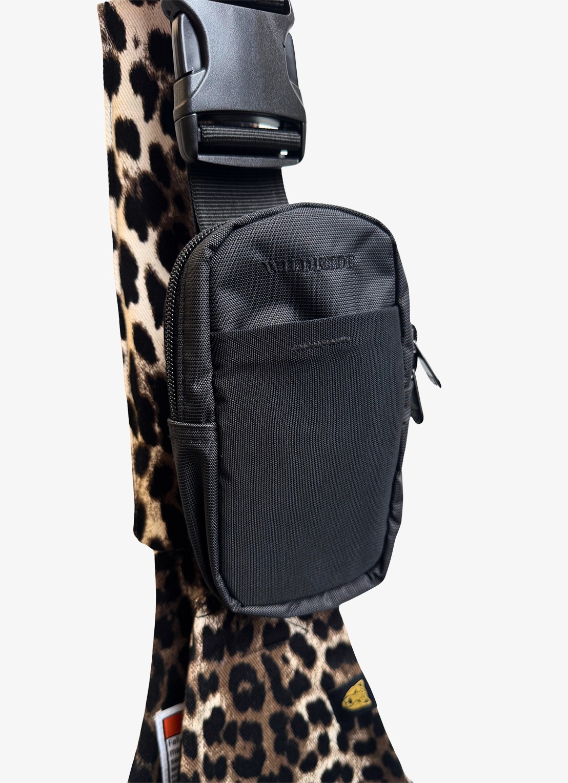 Wildride Premium Slide On tas - detail 3 zwart