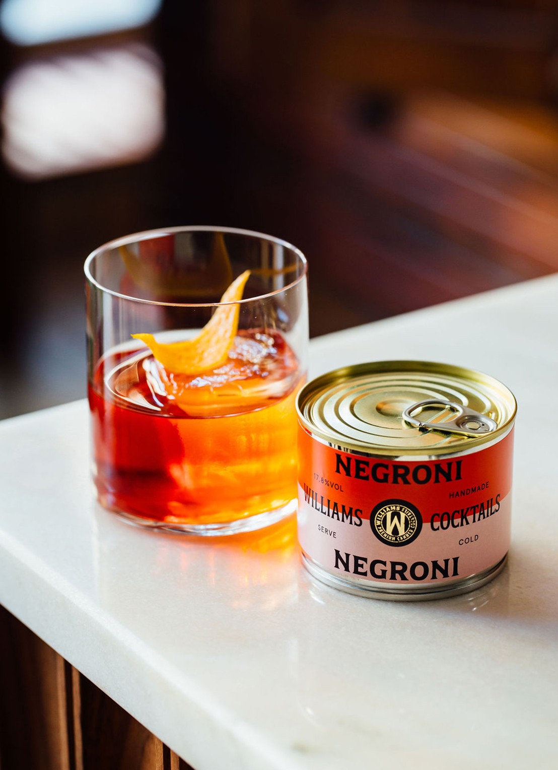 Williams Cocktails Negroni cocktail 110 ml - voorkant 2 undefined
