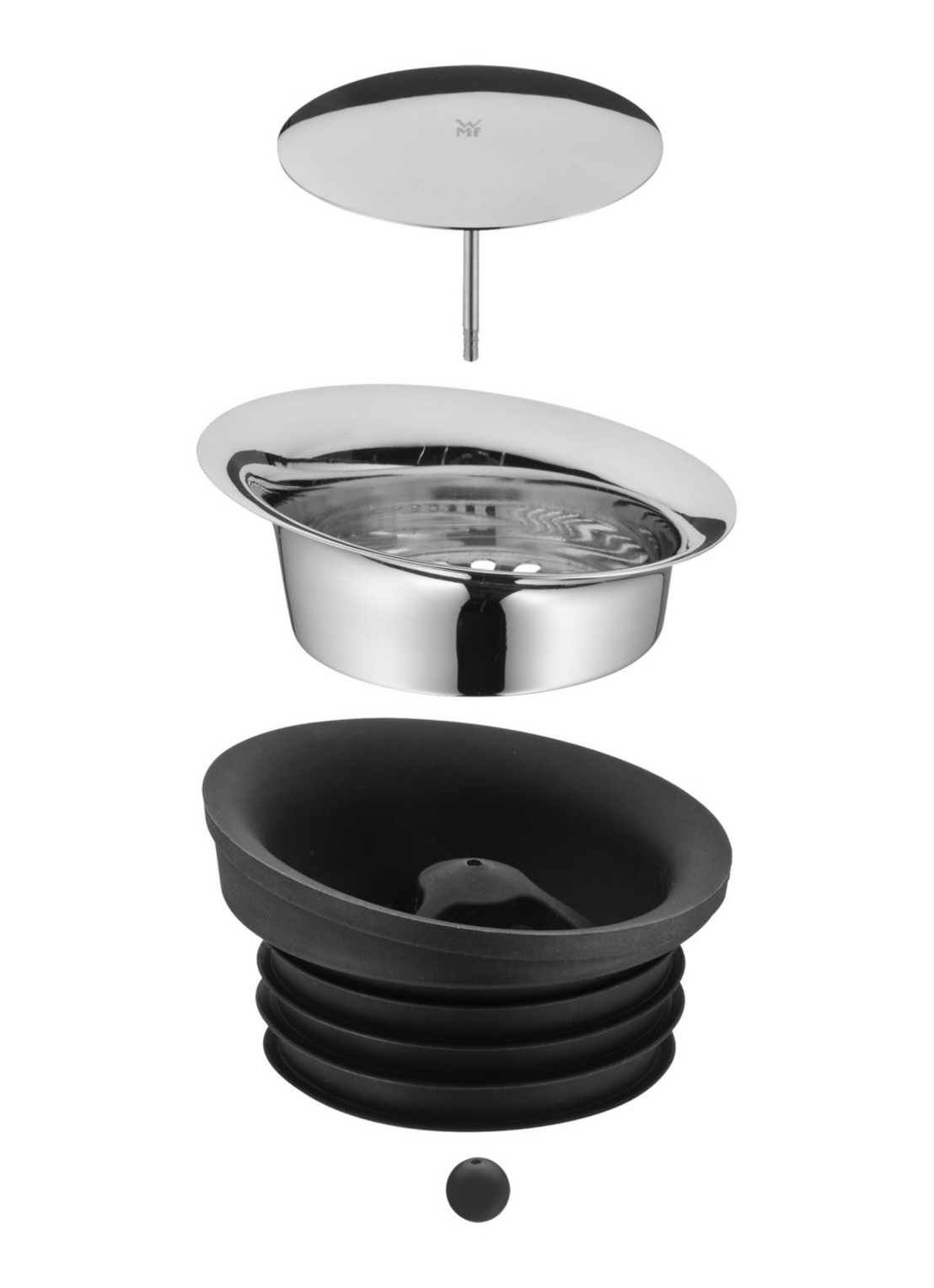 WMF Basic waterkaraf 1,5 liter - detail 2 transparant