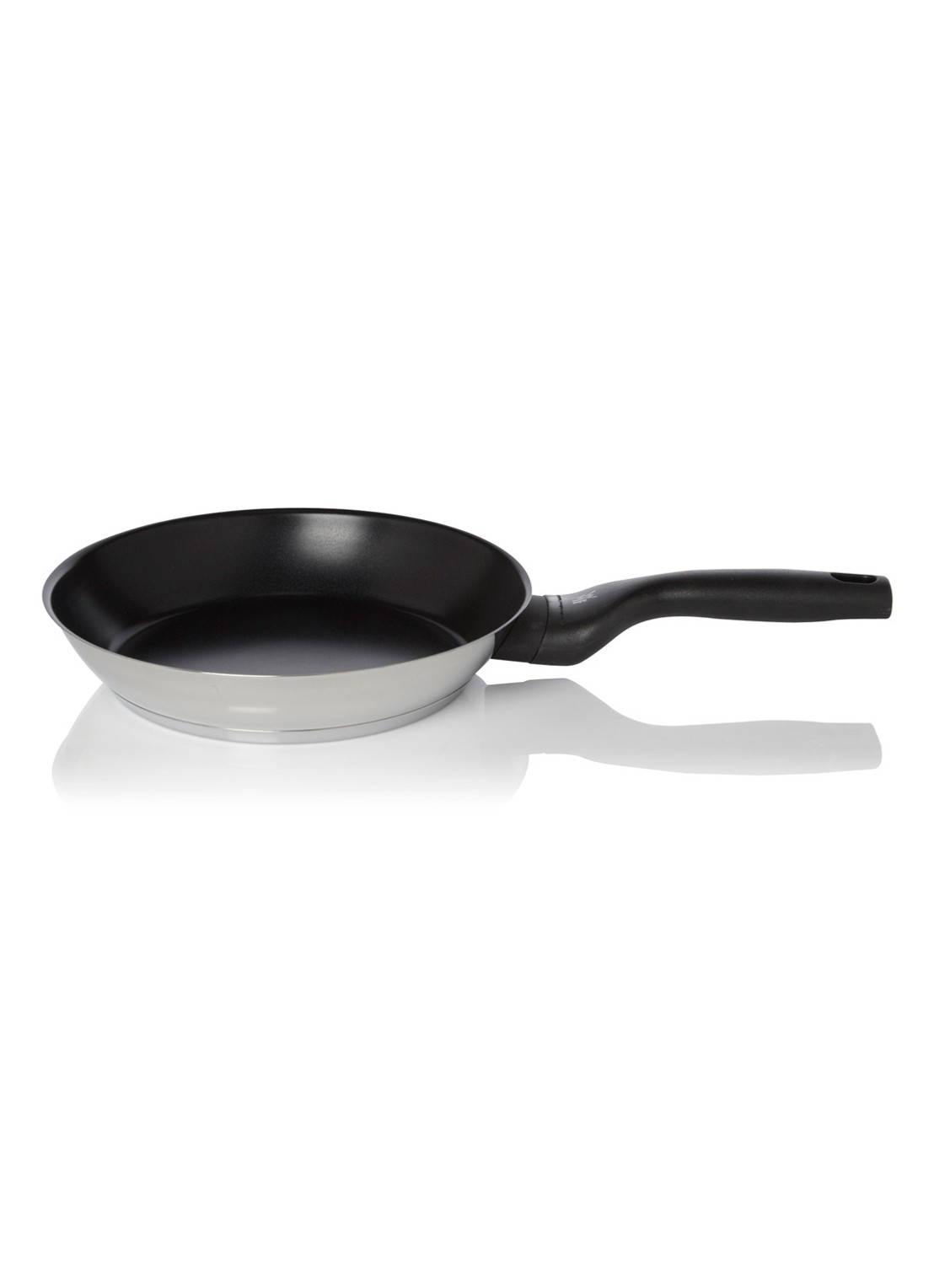 WMF CeraDur Profi koekenpan 24 cm - voorkant zilver