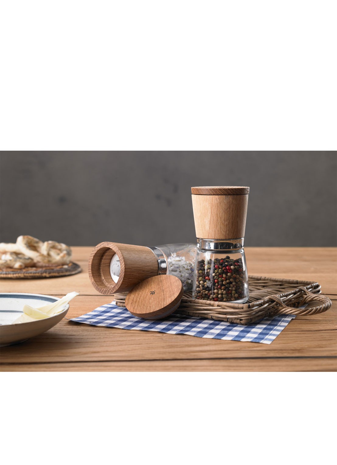 WMF Ceramill Nature kruidenmolenset 2-delig - voorkant 2 naturel