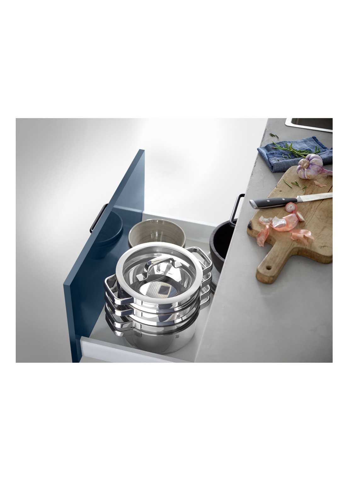 WMF Compact Cuisine kookpan Ø16 cm - detail 7 zilver