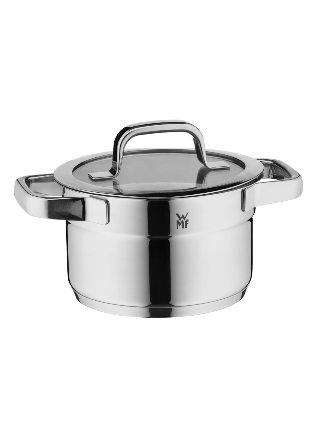 WMF Compact Cuisine kookpan Ø16 cm - voorkant zilver
