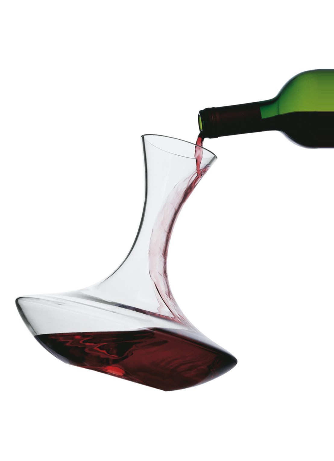 WMF Decanteerkaraf rode wijn 1,5 liter - voorkant 2 transparant