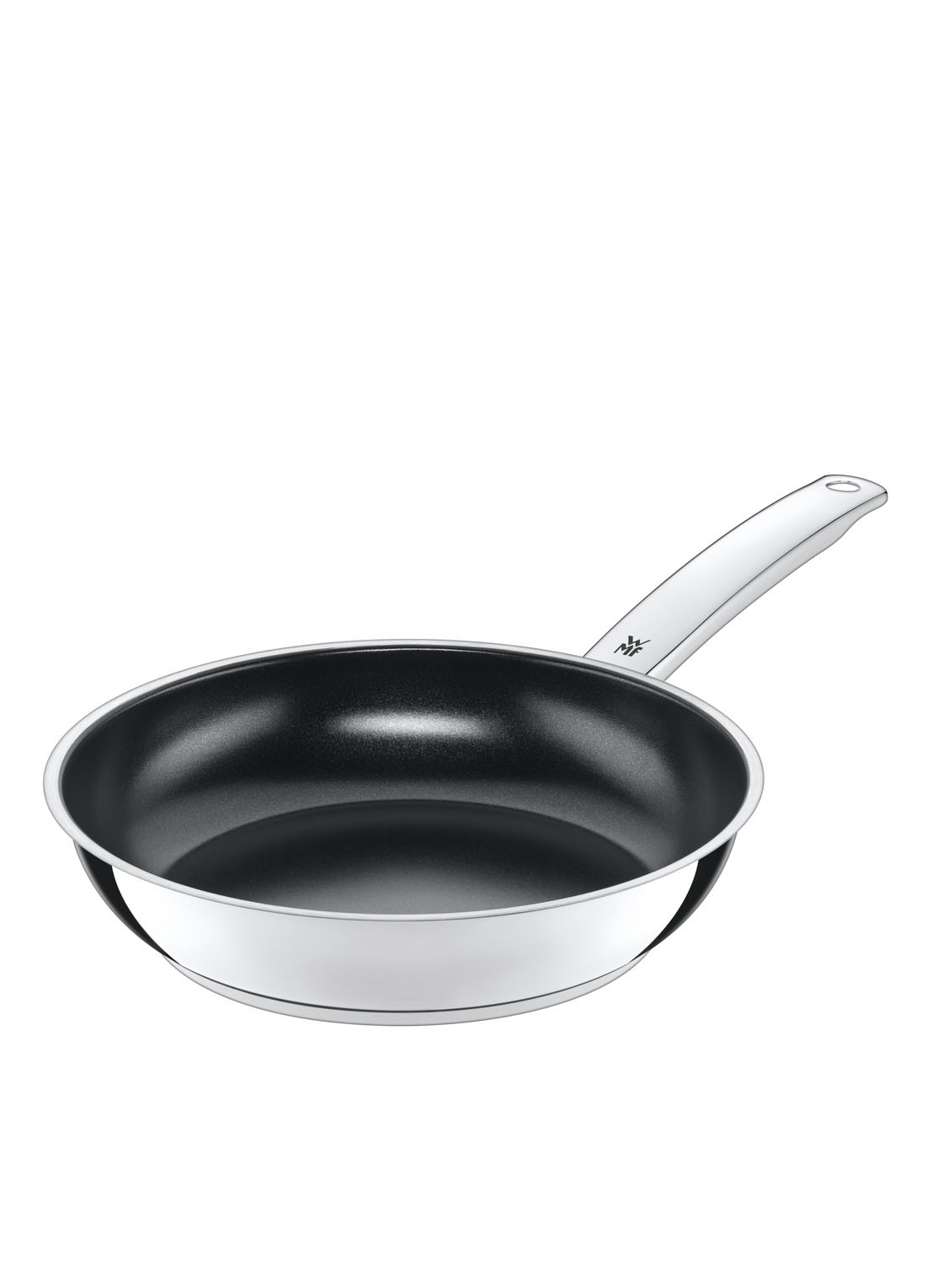 WMF Durado Koekenpan 24 cm - voorkant aluminium