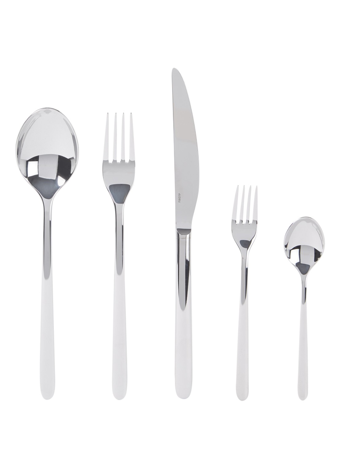 WMF Fame Plus bestekset 30-delig - voorkant zilver