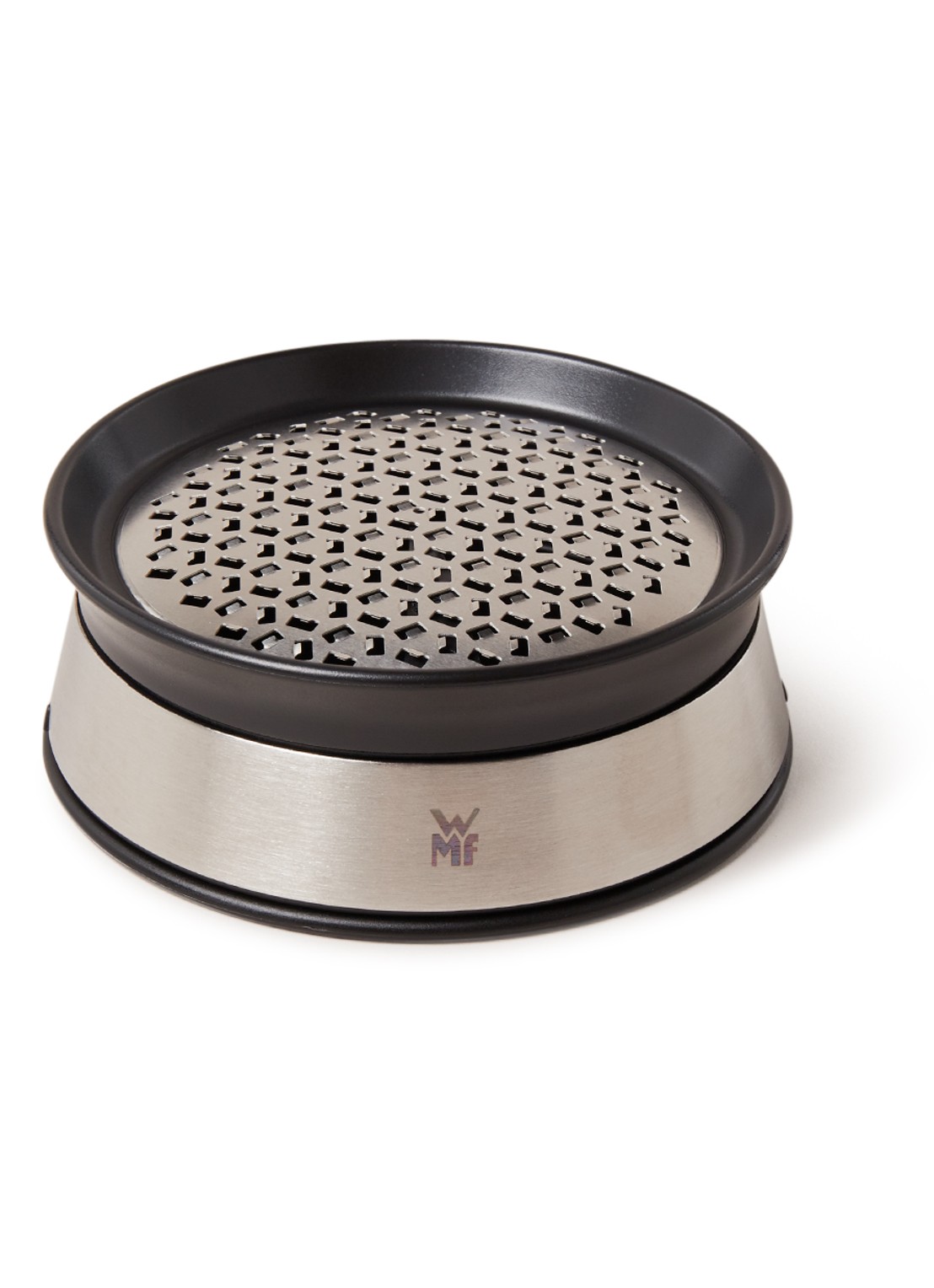 WMF Gember- of knoflookrasp - voorkant zilver