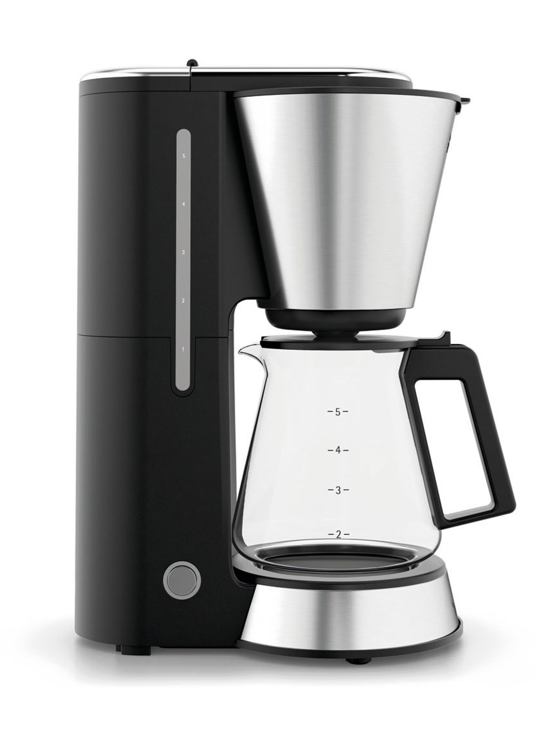 WMF KITCHENminis Aroma koffiezetapparaat met glazen kan - detail 4 zilver