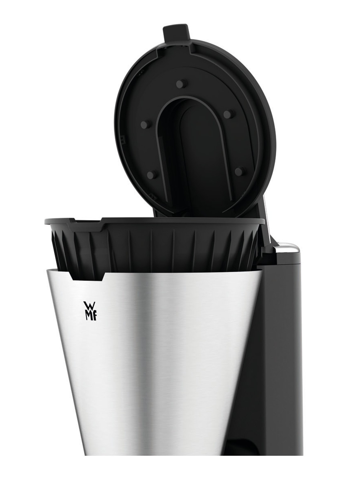 WMF KITCHENminis Aroma koffiezetapparaat met glazen kan - detail 5 zilver