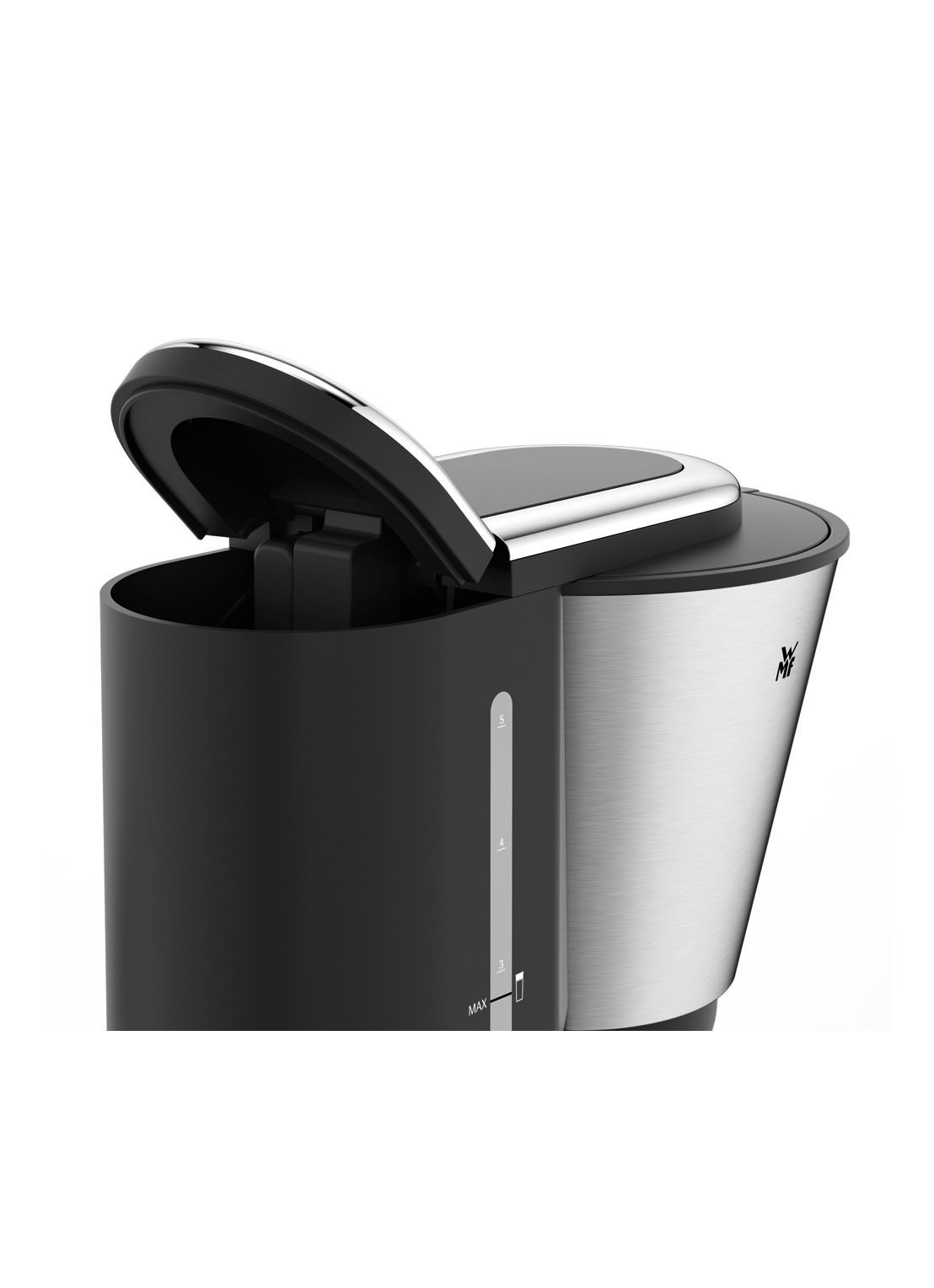 WMF KITCHENminis Aroma koffiezetapparaat met thermo beker 0412260011 - detail 7 roestvrijstaal