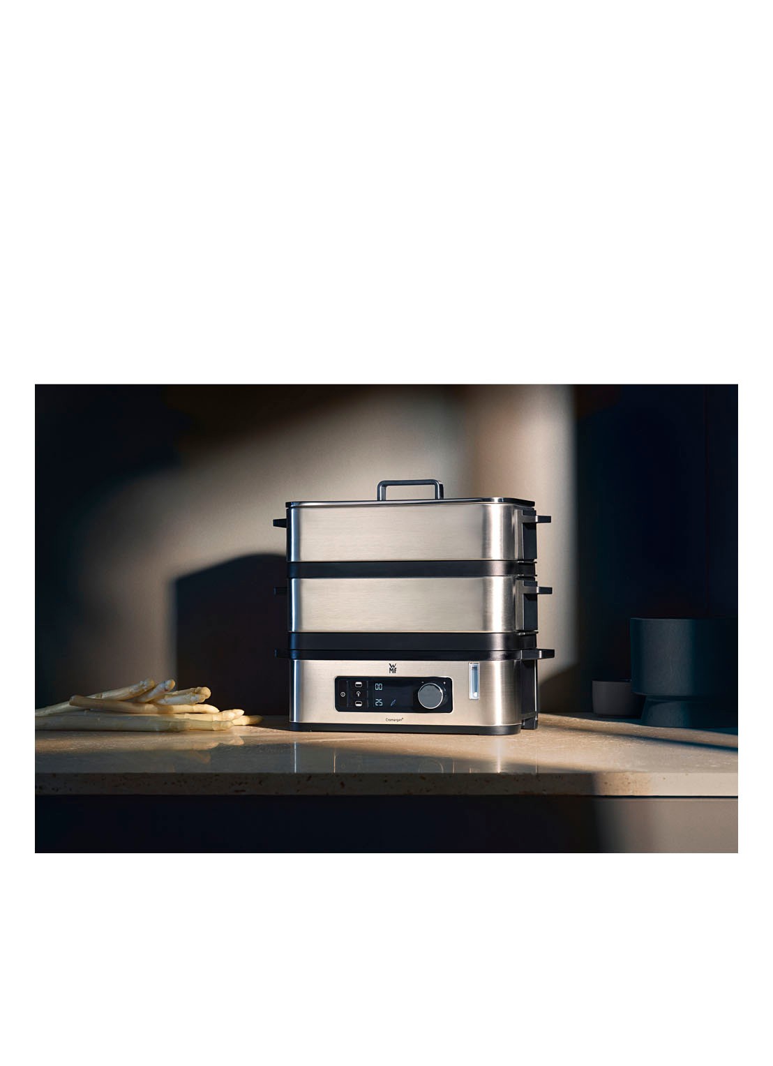 WMF KITCHENminis Vitalis E stoomkoker 415090011 - detail 5 roestvrijstaal