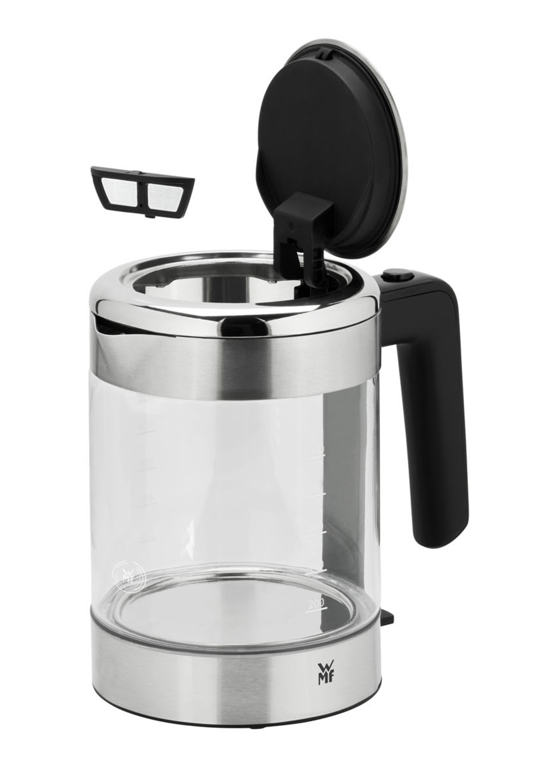 WMF KITCHENminis waterkoker 1 liter  - detail 3 transparant