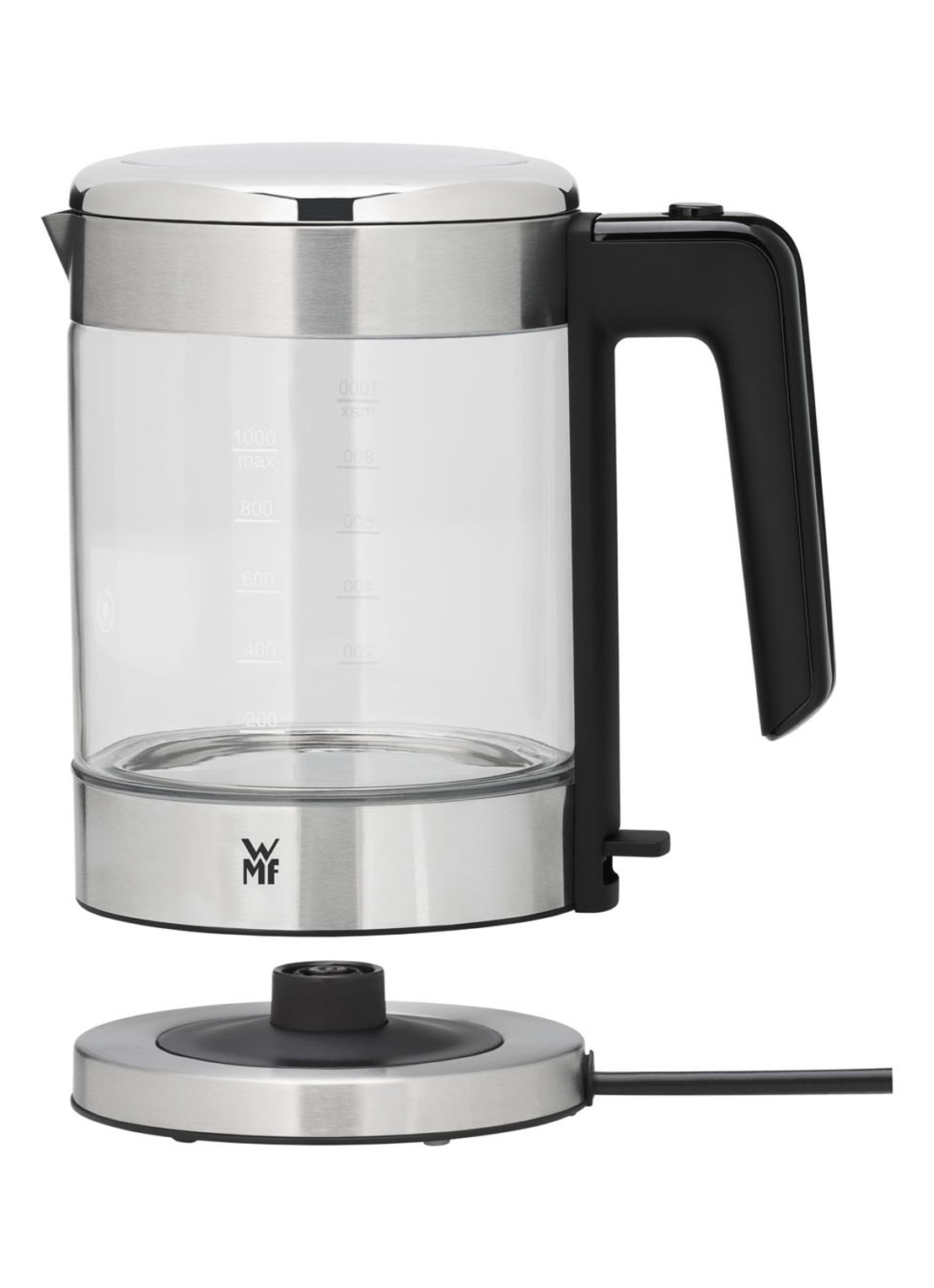 WMF KITCHENminis waterkoker 1 liter  - detail 4 transparant