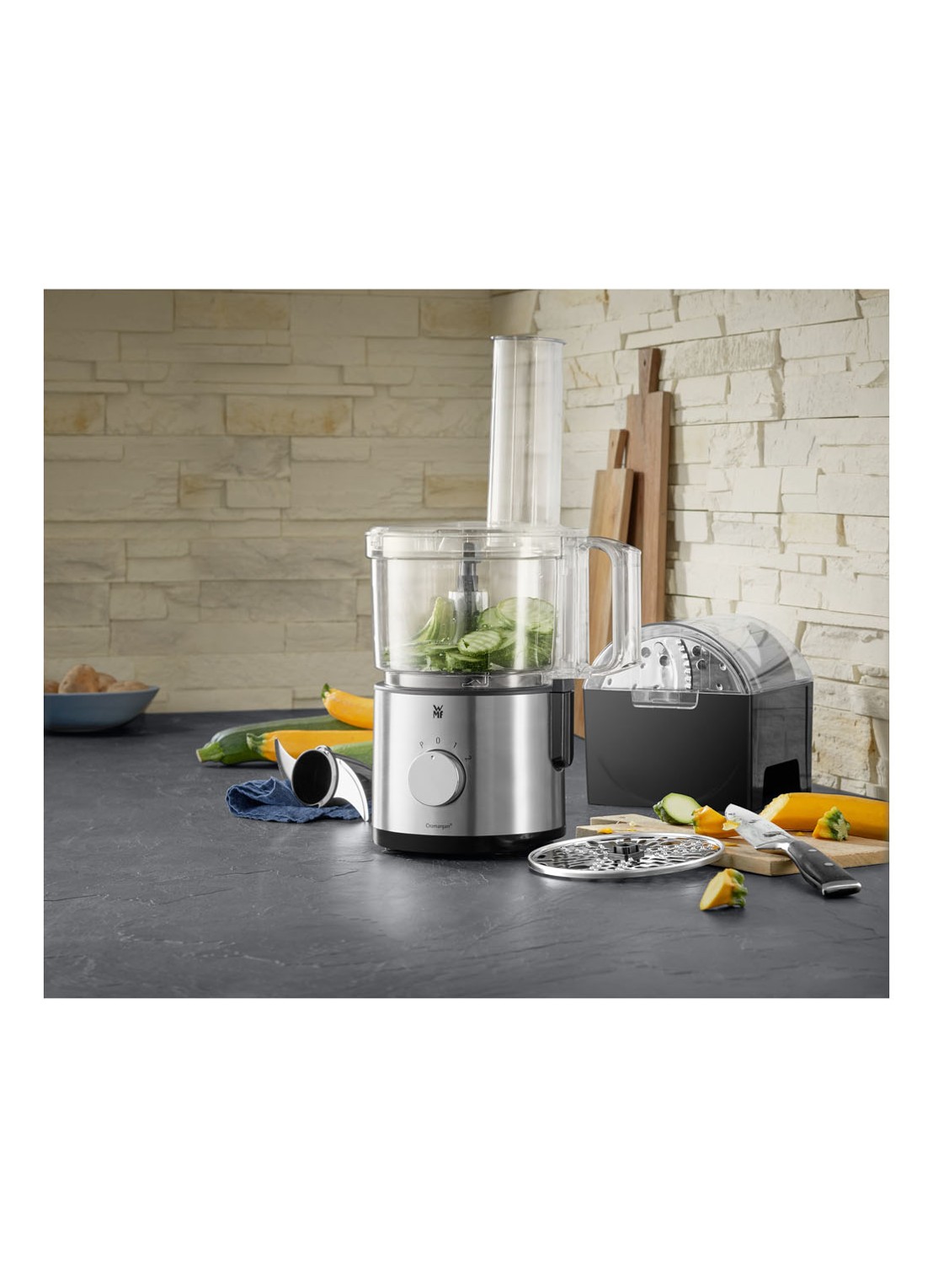 WMF Kult X hakmolen 2 liter 0416640011 - voorkant 7 zilver