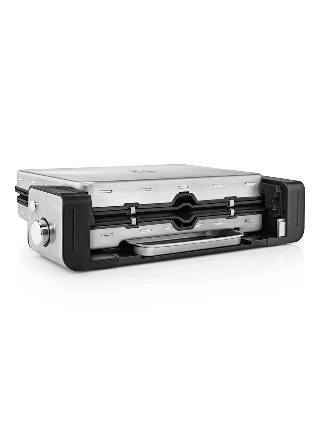 WMF LONO contactgrill + tafelgrill 2-in-1 - detail 2 zilver