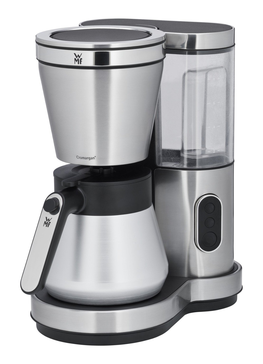 WMF Lono filter koffiezetapparaat 412310011 - voorkant 6 roestvrijstaal