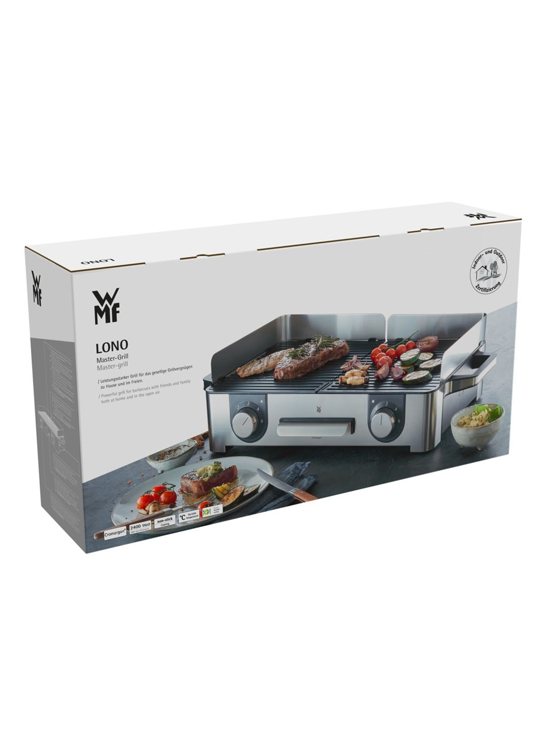 WMF Lono Mastergrill 50 cm - detail 6 roestvrijstaal
