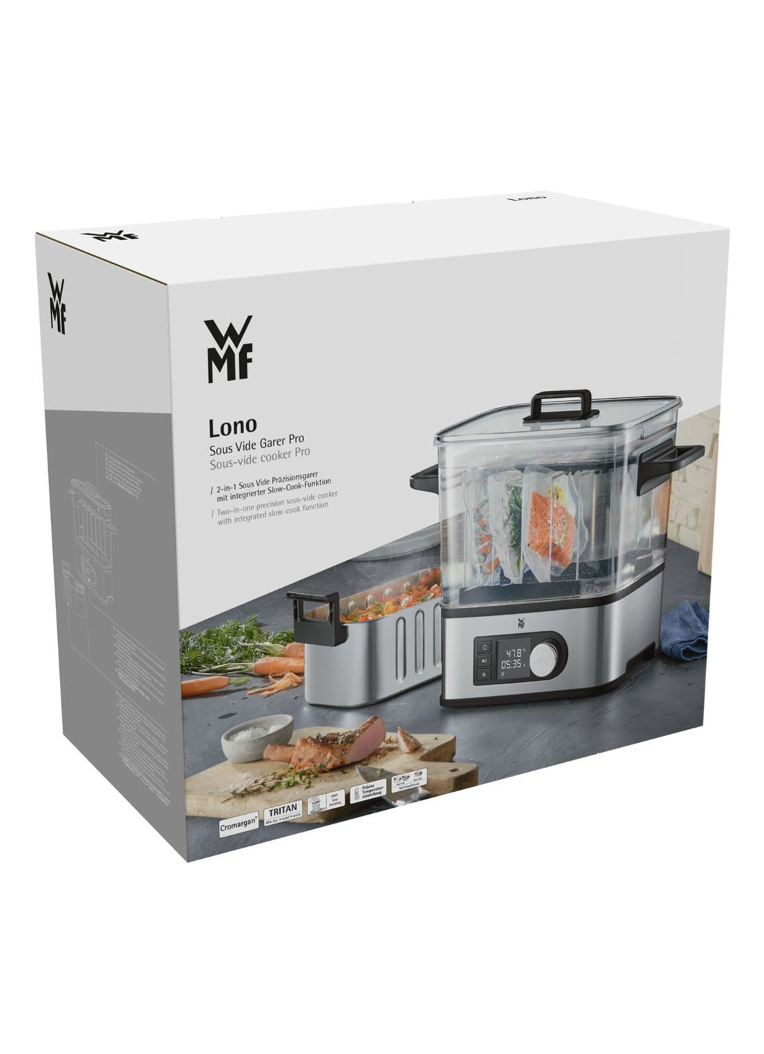 WMF Lono Sous-Vide Cooker Pro 0415360011 - detail 2 zilver