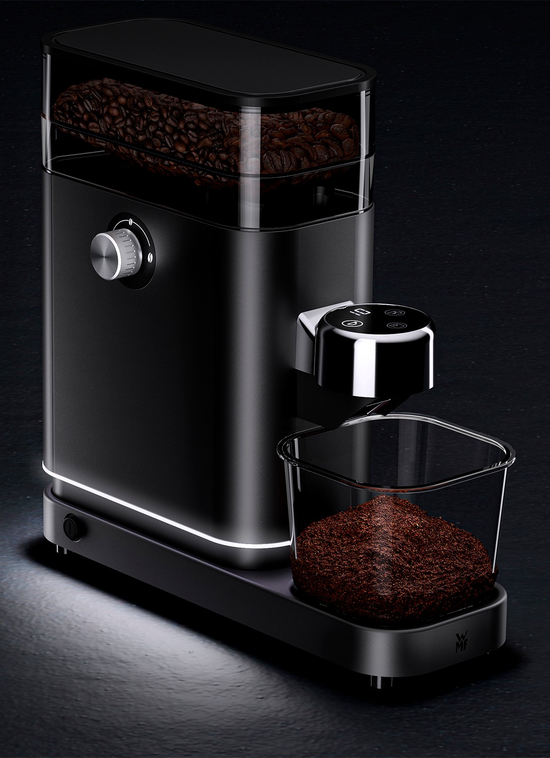WMF Lumero koffiemolen - detail zwart
