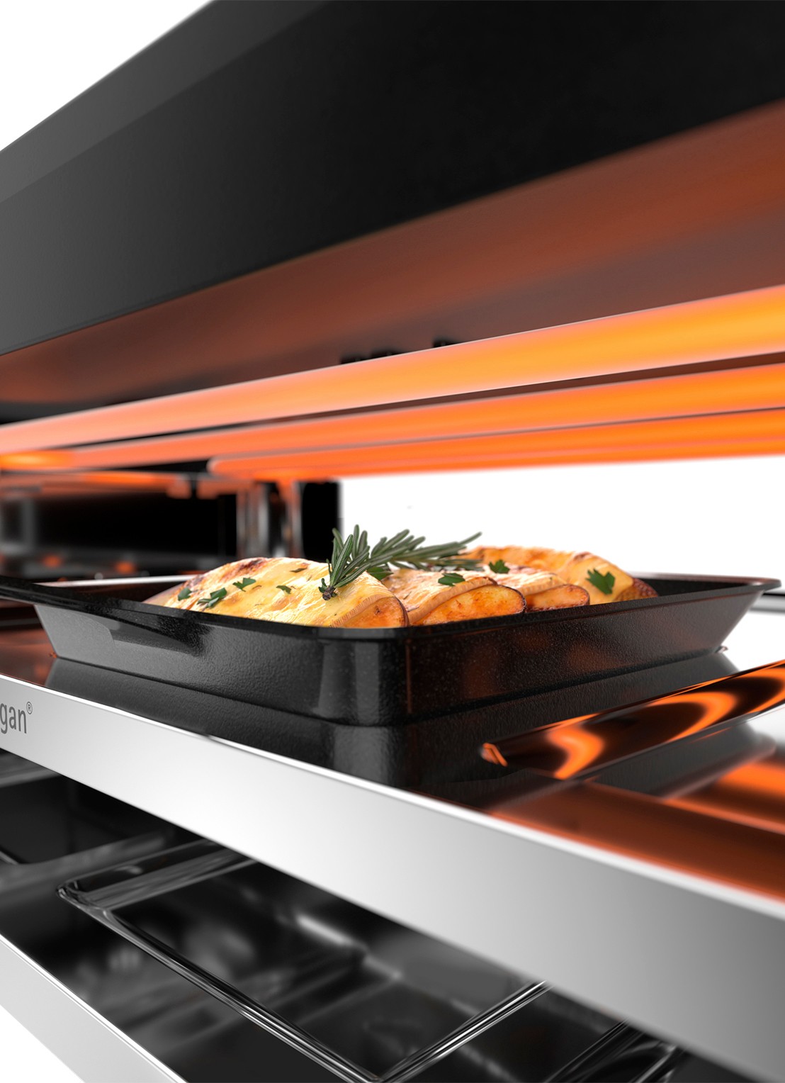WMF Master Raclette gourmetstel - detail 4 zwart