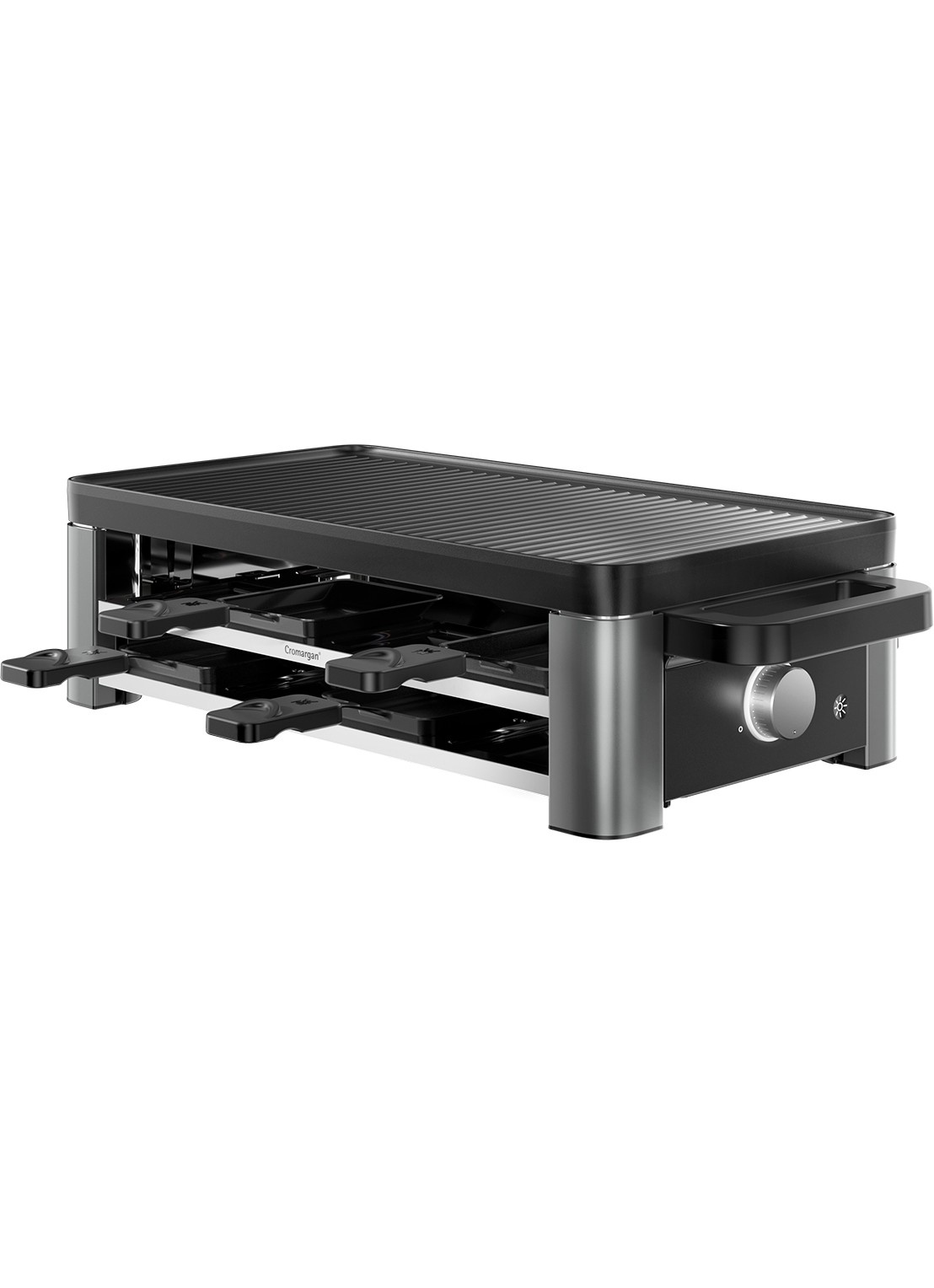 WMF Master Raclette gourmetstel - voorkant zwart