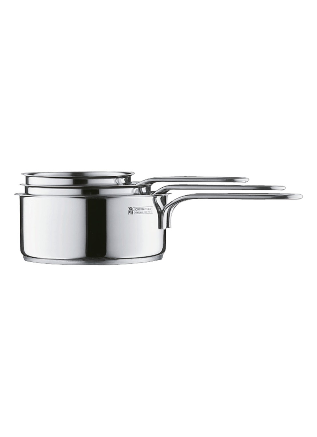 WMF Mini steelpan 14 cm  - detail 3 zilver