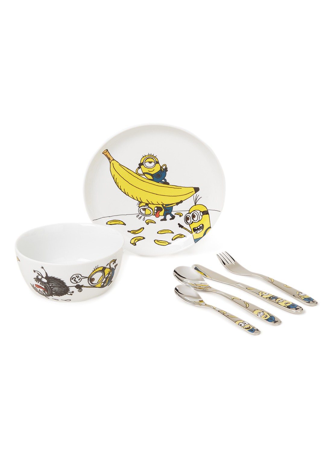 WMF Minions kinderserviesset 6-delig - voorkant geel