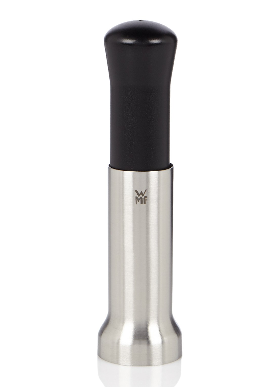 WMF Nootmuskaatmolen 19 cm - voorkant roestvrijstaal