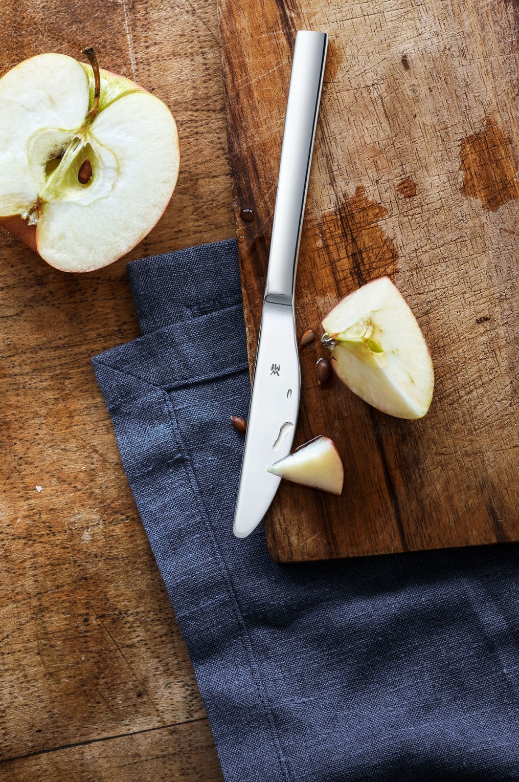 WMF Nuova fruitmes set van 2 - voorkant 2 zilver