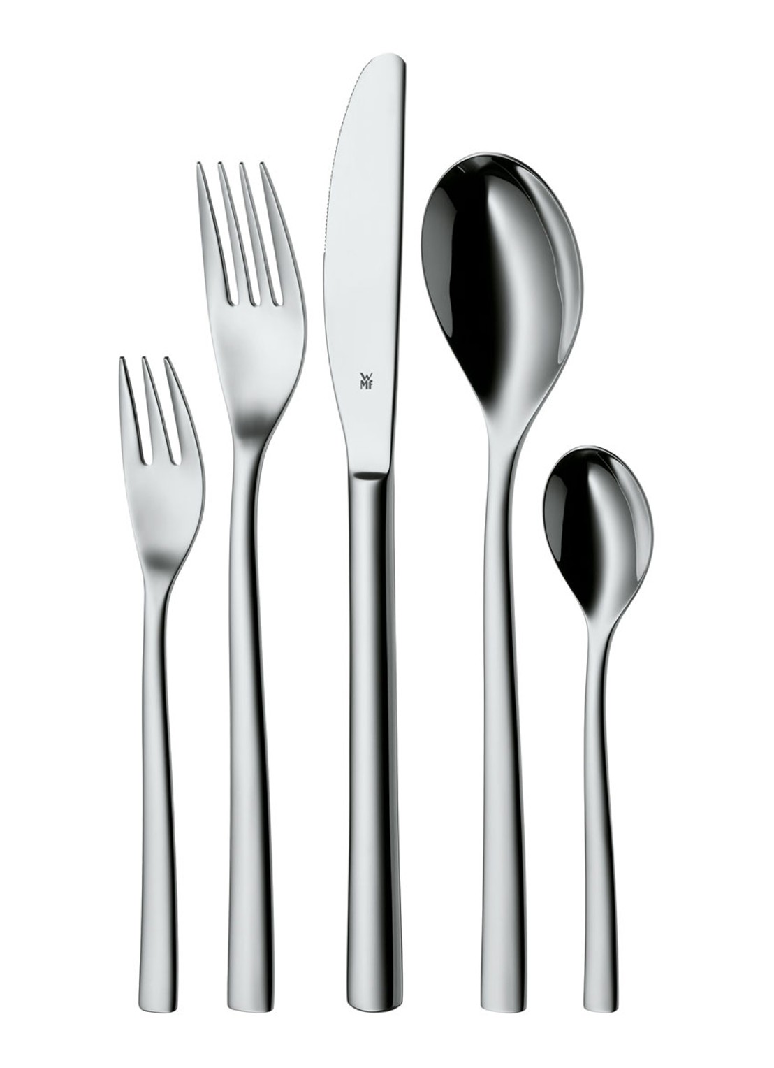 WMF Palermo bestekset 30-delig - voorkant zilver