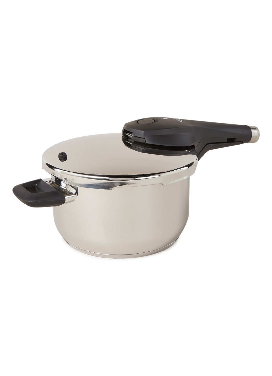 WMF Perfect Premium Snelkookpan Ø22 cm - voorkant 3 roestvrijstaal